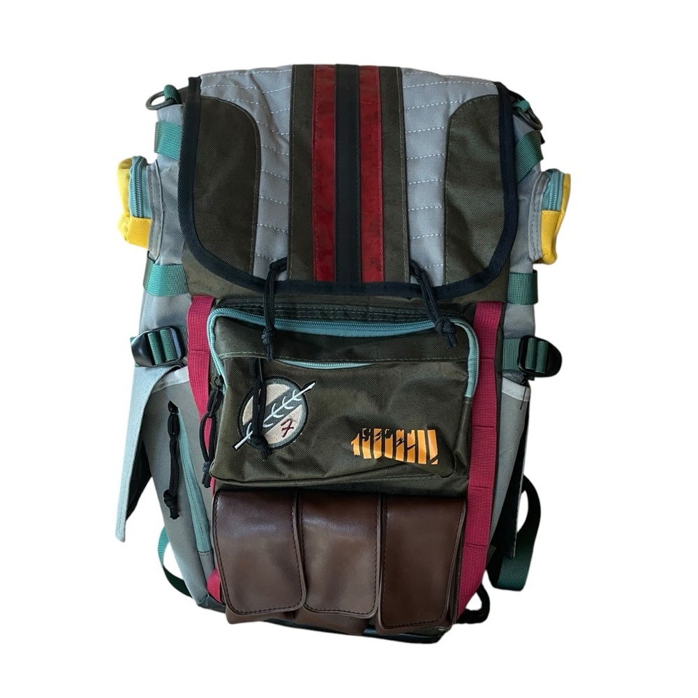 Star Wars Boba Fett Mandalorian Backpack Laptop Bag